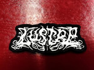 LUSTRE...  Embroidered Patch  (ambiant black)    Sweden  4566