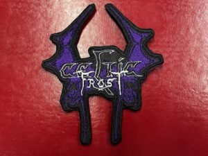 CELTIC FROST...  Embroidered Patch  (epic black)    Switzerland   4563