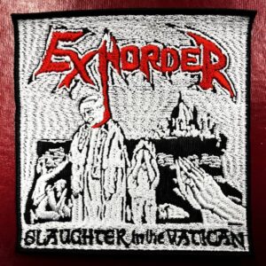 EXHORDER...  Embroidered Patch (thrash metal)   U.S.A   1496
