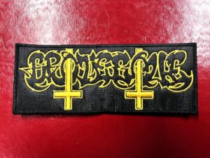 GROTESQUE...   Embroidered Patch   (black death)   Sweden   2960