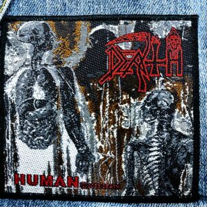DEATH...  Official Woven Patch  (death thrash)   U.S.A.   (4042)