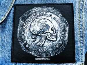 SEPULTURA...  Official Woven Patch  (death thrash)   Brazil   (2638)