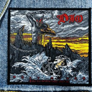 DIO... Official Woven Patch (heavy metal) U.S.A (1744)
