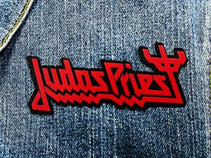 JUDAS PRIEST...  Official Woven Patch  (nwobhm)    U.K   (2748)