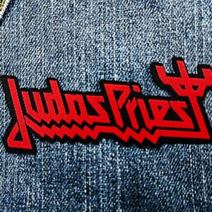 JUDAS PRIEST... Official Woven Patch (nwobhm) U.K (2748)