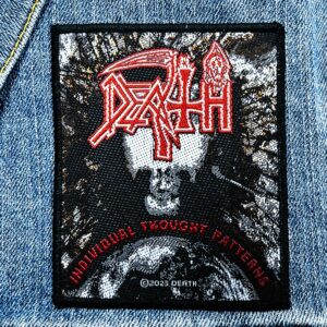DEATH...  Official Woven Patch  (death thrash)   U.S.A.   (3432)
