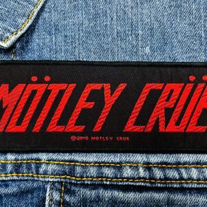 MOTLEY CRUE...  Official Woven Patch (hard rock)    U.S.A   (1271)