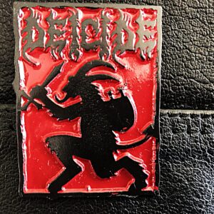 DEICIDE... Metal Pin / Badge (black death) U.S.A 723