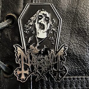 MAYHEM...  Metal  Pin / Badge  (black metal)  Norway   719