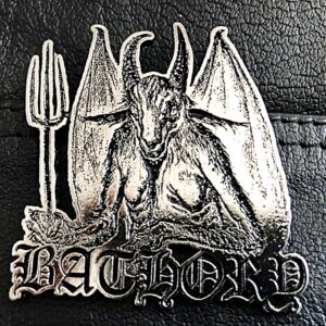 BATHORY...   Metal Pin / Badge  (epic black)  Sweden   720