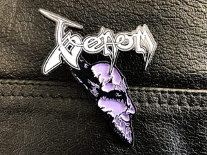 VENOM...  Metal  Pin / Badge  (nwobhm)   U.K   726