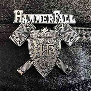 HAMMERFALL...  Metal  Pin / Badge  (power metal)  Sweden   725