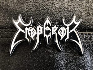 EMPEROR...  Metal Pin / Badge  (black metal)   Norway    727