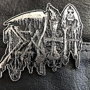 DEATH... Metal Pin / Badge (thrash metal) U.S.A 707