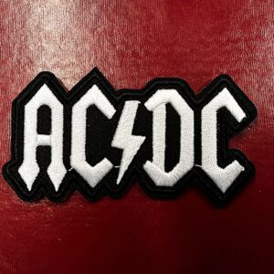 AC/DC...  Embroidered Patch  (hard rock)   Australia   1328