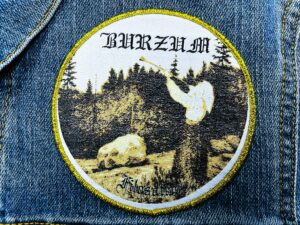 BURZUM...  Woven Patch  (black metal)   Norway   304
