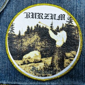 BURZUM... Woven Patch (black metal) Norway 304