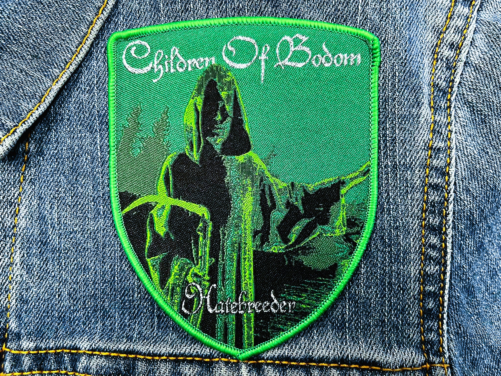 CHILDREN OF BODOM... Woven Patch (melodic death) Finland 2646