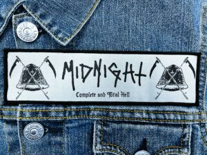 MIDNIGHT...  Woven Patch (black n roll)    U.S.A   2635