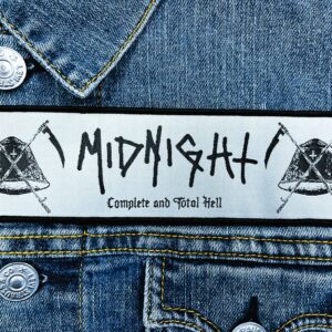 MIDNIGHT...  Woven Patch (black n roll)    U.S.A   2635