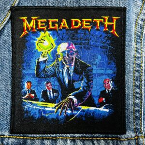 MEGADETH...   Woven Patch   (thrash metal)   U.S.A   3973