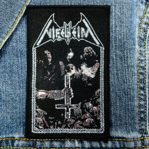 NIFELHEIM...  Woven Patch  (black metal)   Sweden   1756