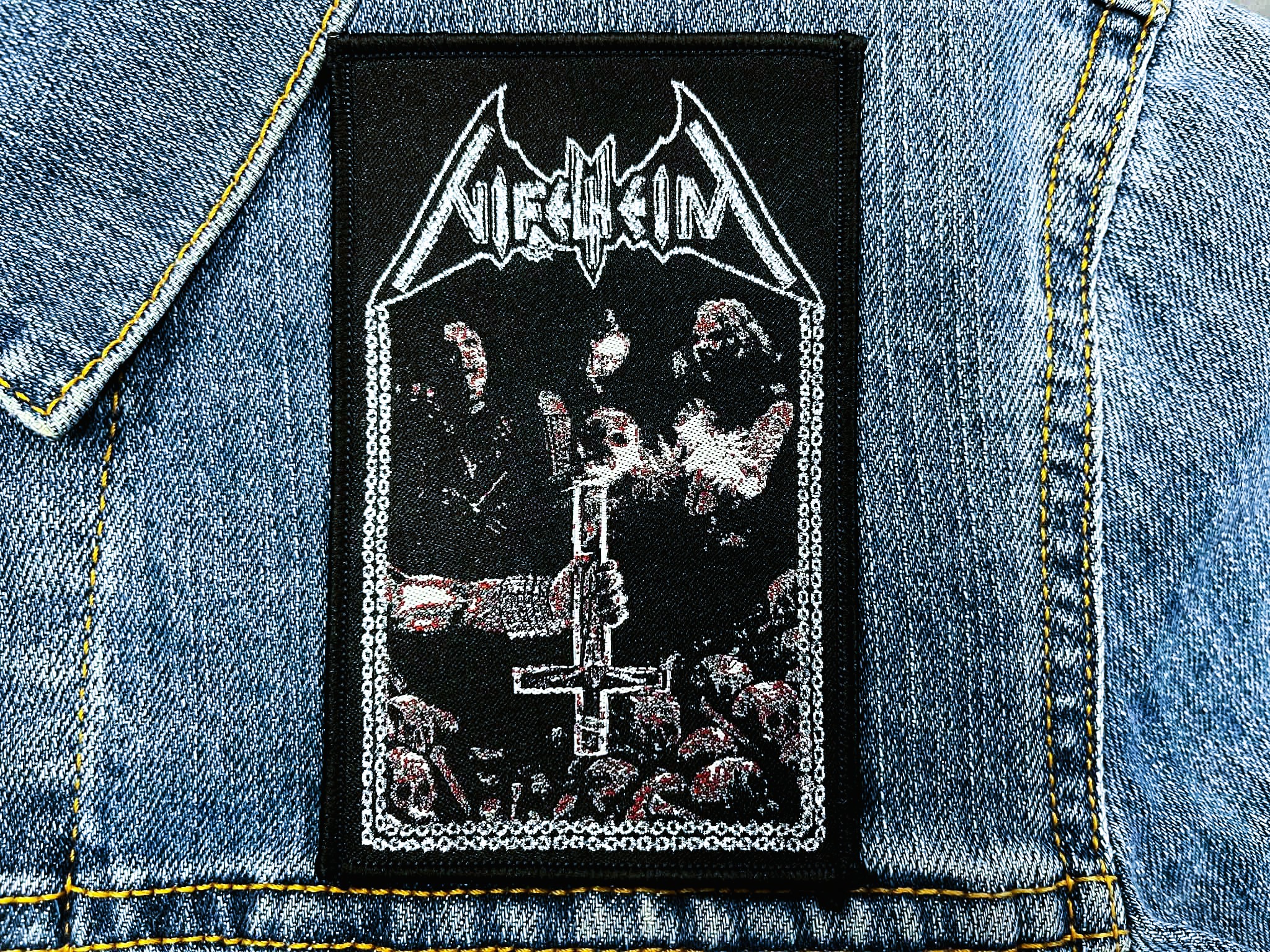 NIFELHEIM... Woven Patch (black metal) Sweden 1756