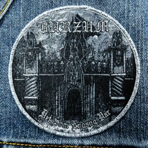 BURZUM... Woven Patch (black metal) Norway 2196