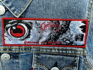 OBITUARY...  Woven Patch  (death metal)   U.S.A   529