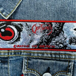 OBITUARY...  Woven Patch  (death metal)   U.S.A   529