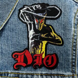 DIO...  Woven Patch (heavy metal)    U.S.A   3104