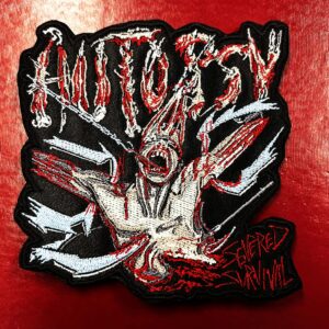 AUTOPSY...  Embroidered Patch  (death metal)    U.S.A   3003