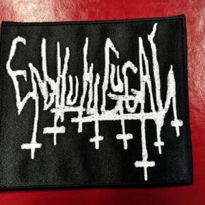 ENBILULUGUGAL...  Embroidered Patch  (satanic noise)    U.S.A   4628