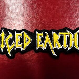 ICED EARTH...  Embroidered Patch  (heavy metal)    U.S.A   4624