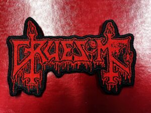 GRUESOME...  Embroidered Patch  (death metal)    U.S.A   4637
