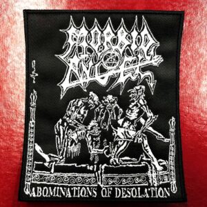 MORBID ANGEL...  Embroidered Patch  (death metal)    U.S.A   1773