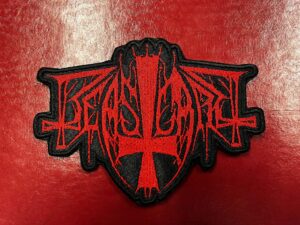 BEASTCRAFT...  Embroidered Patch  (black metal)    Norway   4638