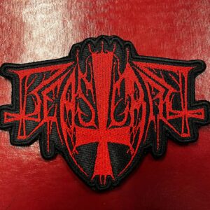 BEASTCRAFT...  Embroidered Patch  (black metal)    Norway   4638