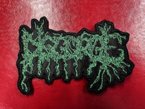 DISGORGE...  Embroidered Patch  (brutal death)    Mexico   4645