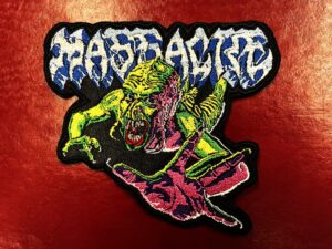 MASSACRE...  Embroidered Patch  (death thrash)    U.S.A   2236