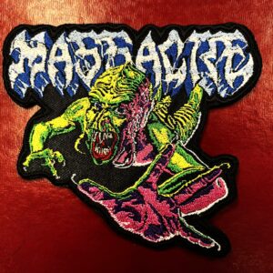 MASSACRE...  Embroidered Patch  (death thrash)    U.S.A   2236