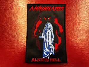 ANNIHILATOR...  Embroidered Patch  (thrash metal)    Canada   4023