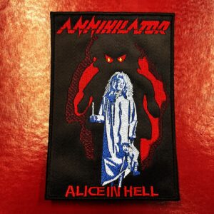 ANNIHILATOR...  Embroidered Patch  (thrash metal)    Canada   4023