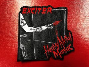 EXCITER...  Embroidered Patch  (speed heavy)    Canada   4596