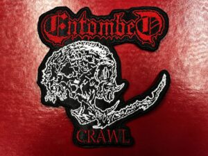 ENTOMBED...  Embroidered Patch  (death metal)    Sweden   4598