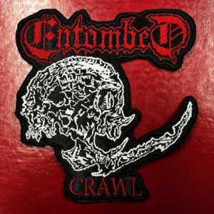 ENTOMBED...  Embroidered Patch  (death metal)    Sweden   4598
