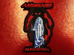 ANNIHILATOR...  Embroidered Patch  (thrash metal)    Canada   4615