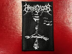 ARMAGEDDA...  Embroidered Patch  (black metal)    Sweden    4616