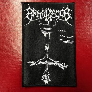 ARMAGEDDA...  Embroidered Patch  (black metal)    Sweden    4616
