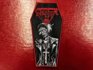 ASPHYX...  Embroidered Patch  (death thrash)    Netherlands   4617